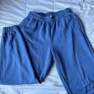 DSG Blue Sweatpants Elastic Waistband Joggers